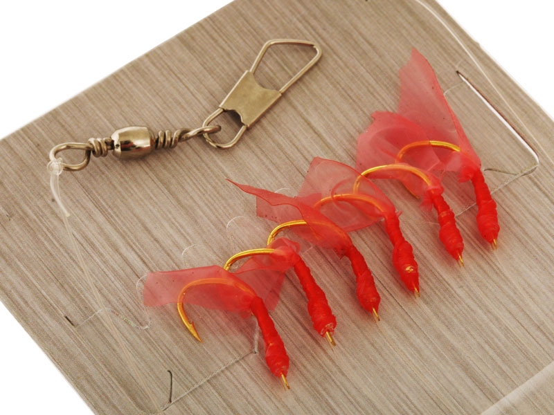 Fishtech Super Sabiki Rig Rubber Skin 1/2oz Reef Sinker Size 10