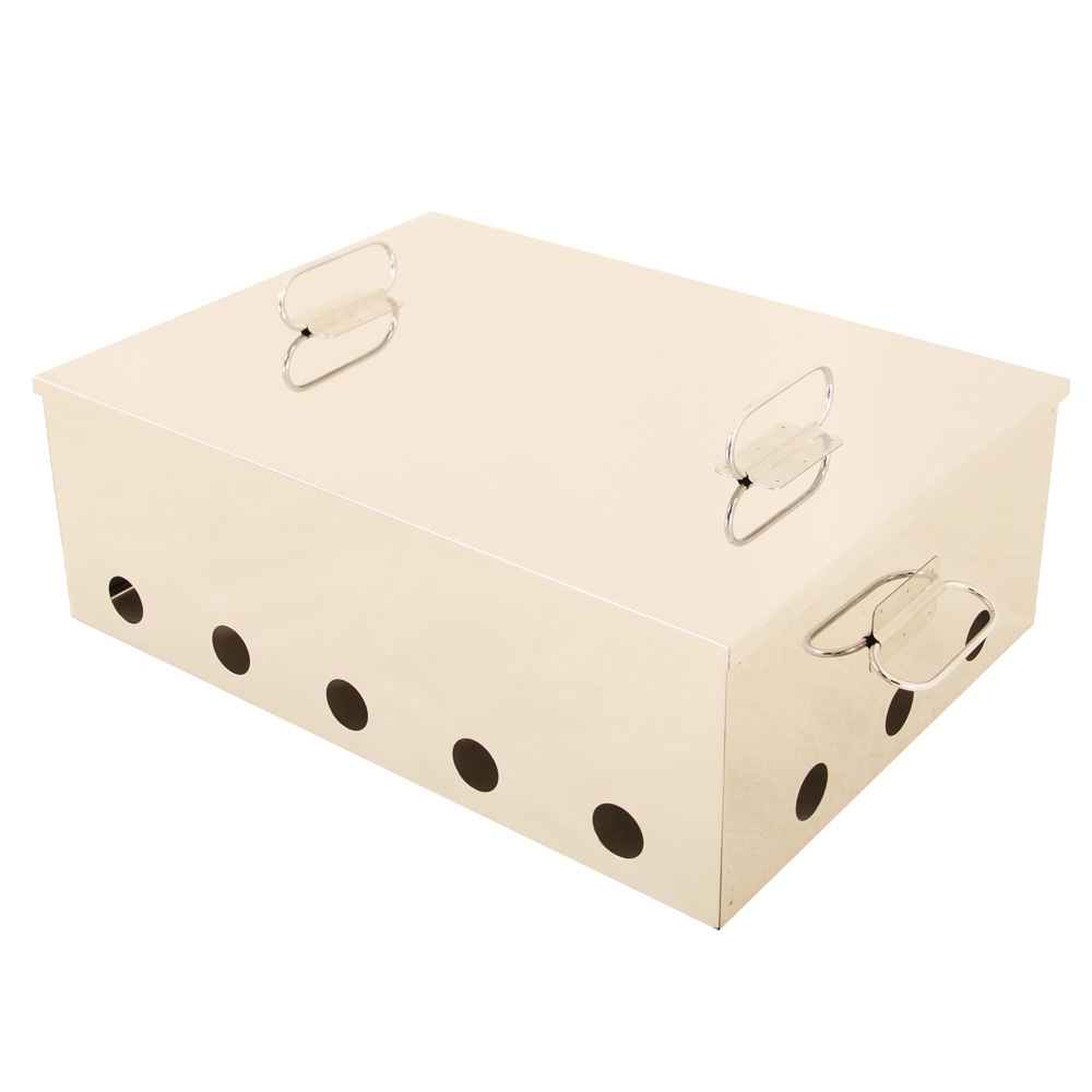 Kiwi Sizzler 2-Tray Stainless Steel Portable Smoker