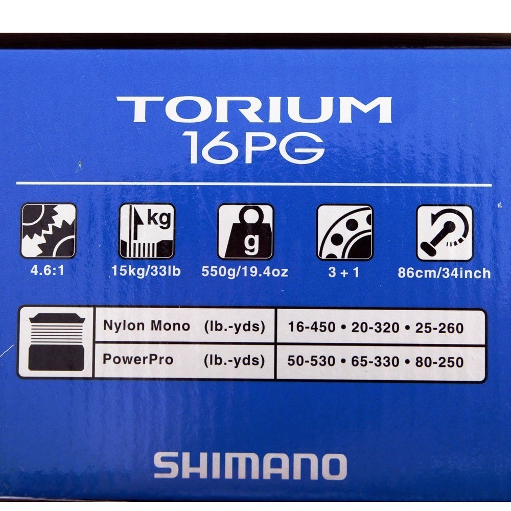Shimano Torium 16PG Extraction Overhead Jigging Combo 5ft 5in PE6-8 1pc with Braid