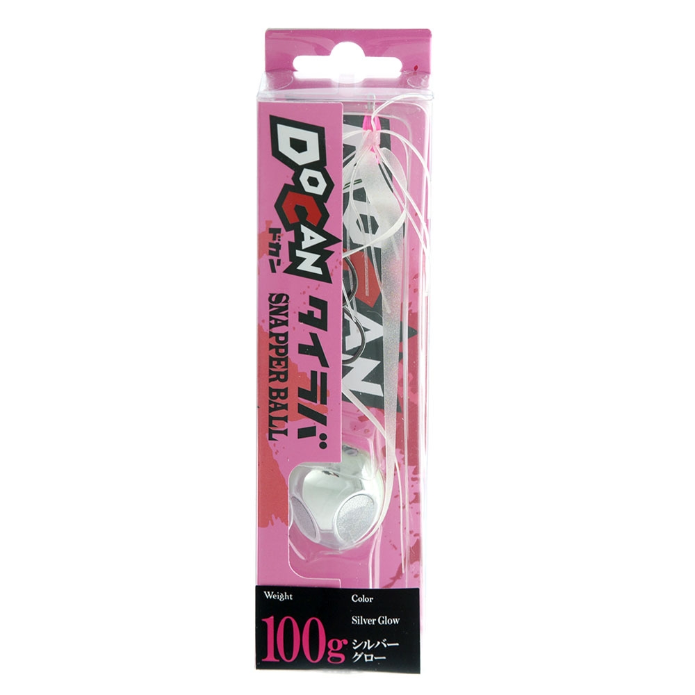 Storm DoCan Snapper Ball Slider Jig 100g Silver Glow