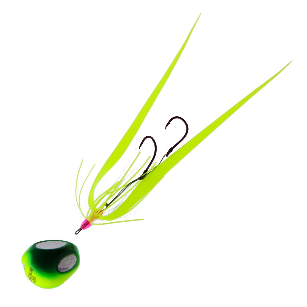 Storm DoCan Snapper Ball Slider Jig 120g Flexible Chartreuse