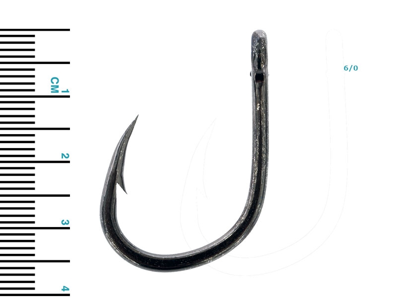 VMC 7262CB HD Live Bait Hook Coastal Black Finish