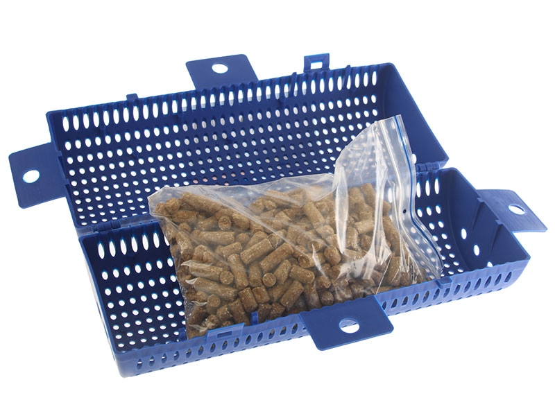 Anglers Mate Plastic Burley Cage with Pellets