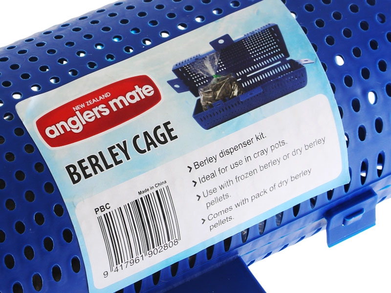 Anglers Mate Plastic Burley Cage with Pellets