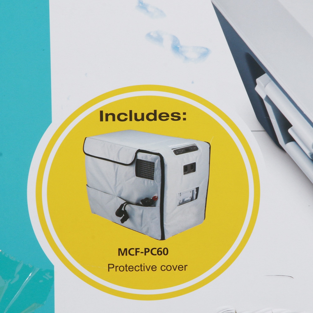 Mobicool CoolFreeze MCF60 Portable Fridge/Freezer 60L with Protective Cover - Repackaged