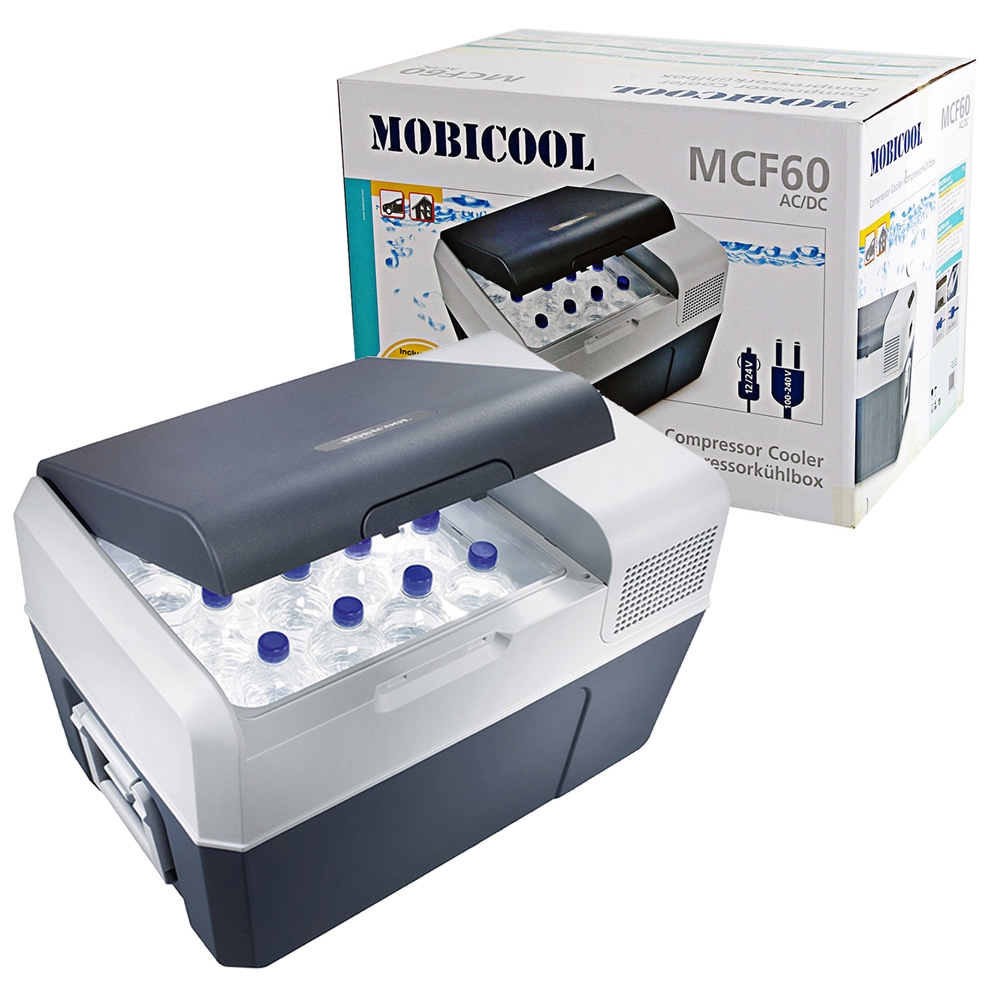 Mobicool CoolFreeze MCF60 Portable Fridge/Freezer 60L with Protective Cover - Repackaged