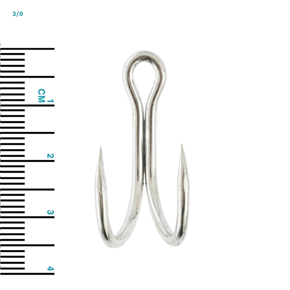 Owner DH-41 Double Hook – Size 5/0, Tin Plated, Rust Resistant (Pack Of 5)