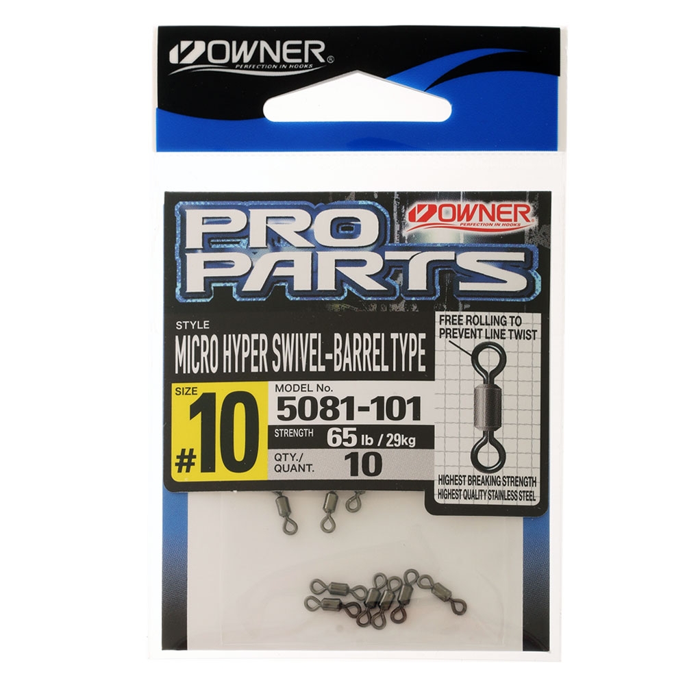 Owner 5081 Micro Hyper Barrel Swivels