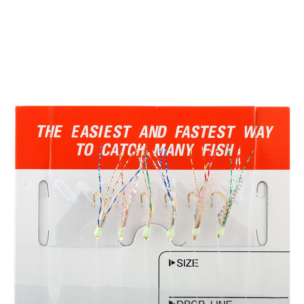 Owner Fish Catchers Sabiki Rig Mackerel Skin Size 14