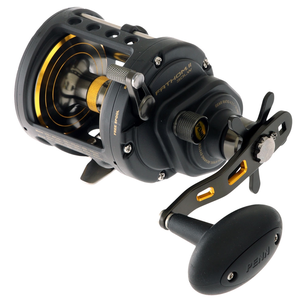 PENN Fathom II 30 Ocean Assassin Level Wind Game Combo 6ft 15kg 1pc