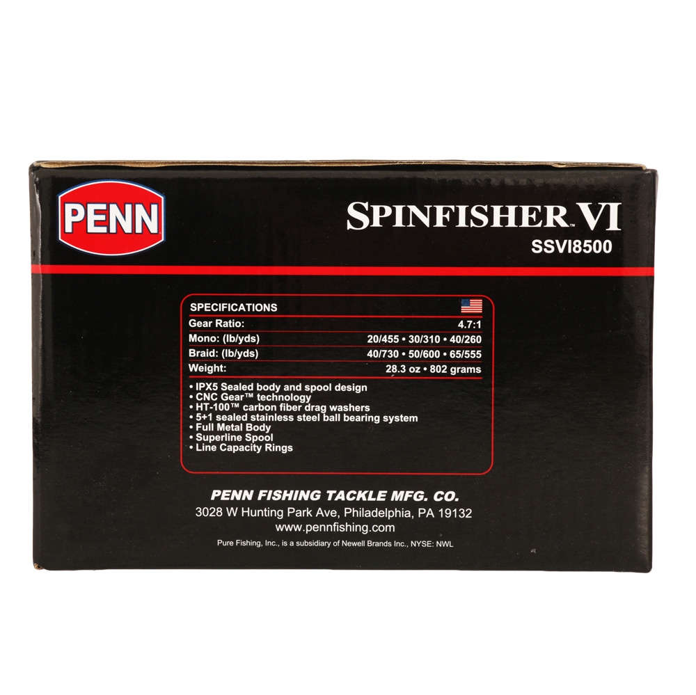 PENN Spinfisher VI 8500 Spinning Reel