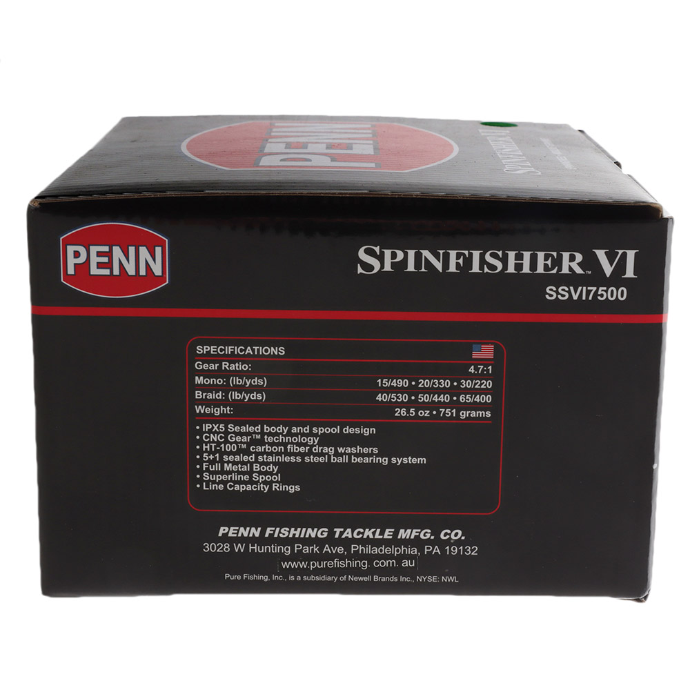 PENN Spinfisher VI 7500 Spinning Reel