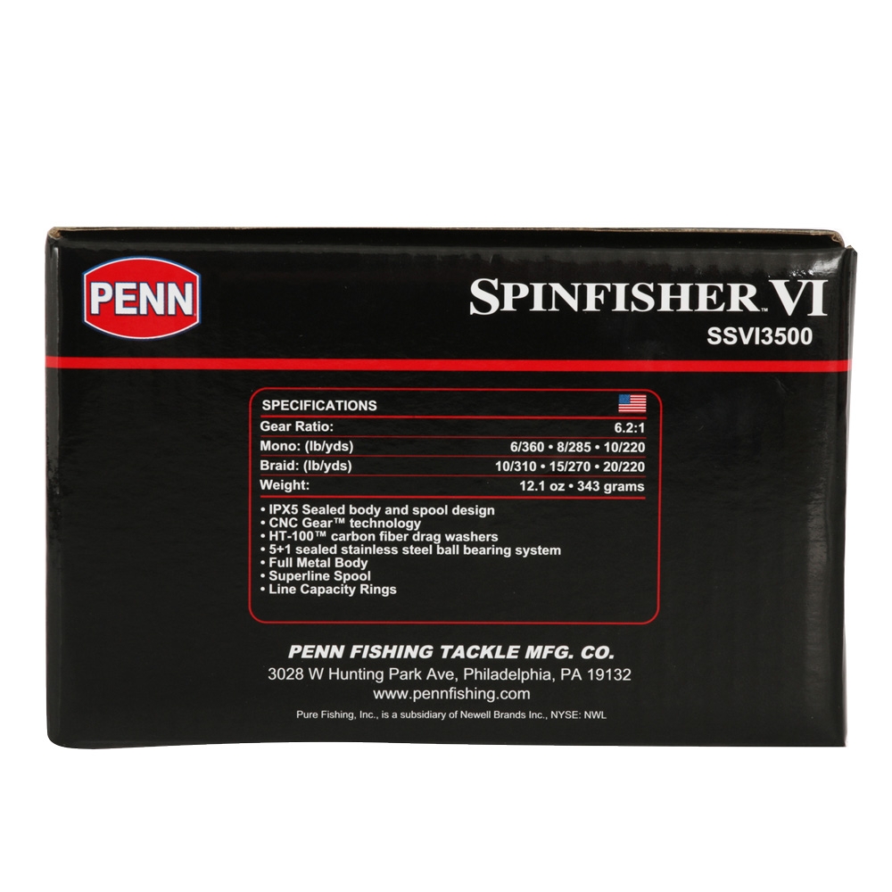 PENN Spinfisher VI 3500 Spinning Reel