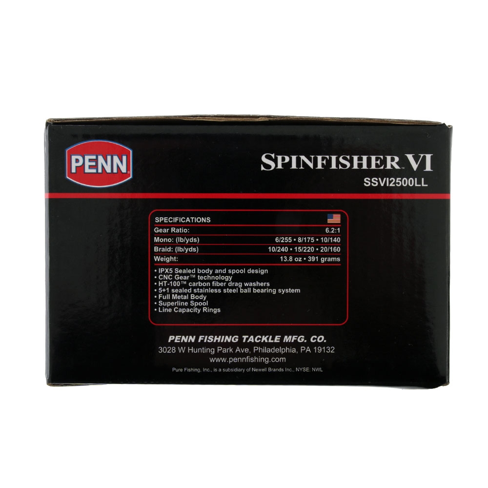 PENN Spinfisher VI 2500 Live Liner Spinning Reel