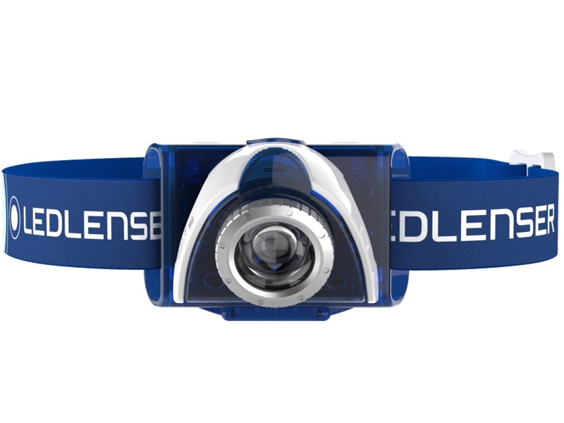 Ledlenser SEO7R Rechargeable Headlamp 220lm Blue