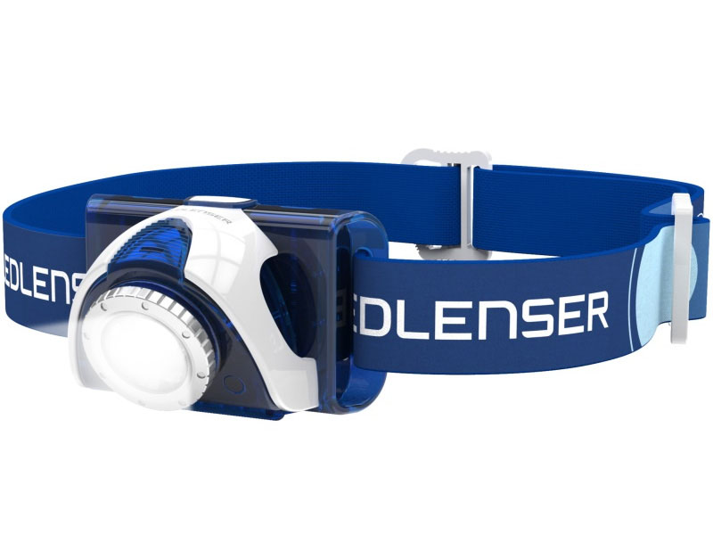 Ledlenser SEO7R Rechargeable Headlamp 220lm Blue