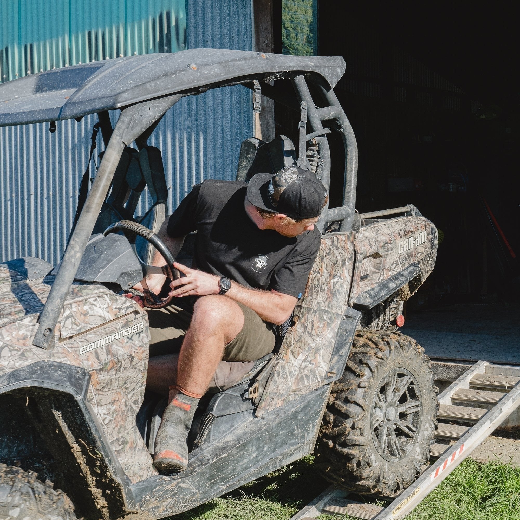 Hunters Element UPF50+ Boonie Mens T-Shirt