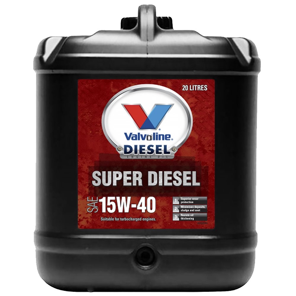 Valvoline Super Diesel 15W-40 Engine Oil 20L