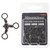 Snowbee Black Barrel 3 Way Swivel Size 3/0 Qty 3