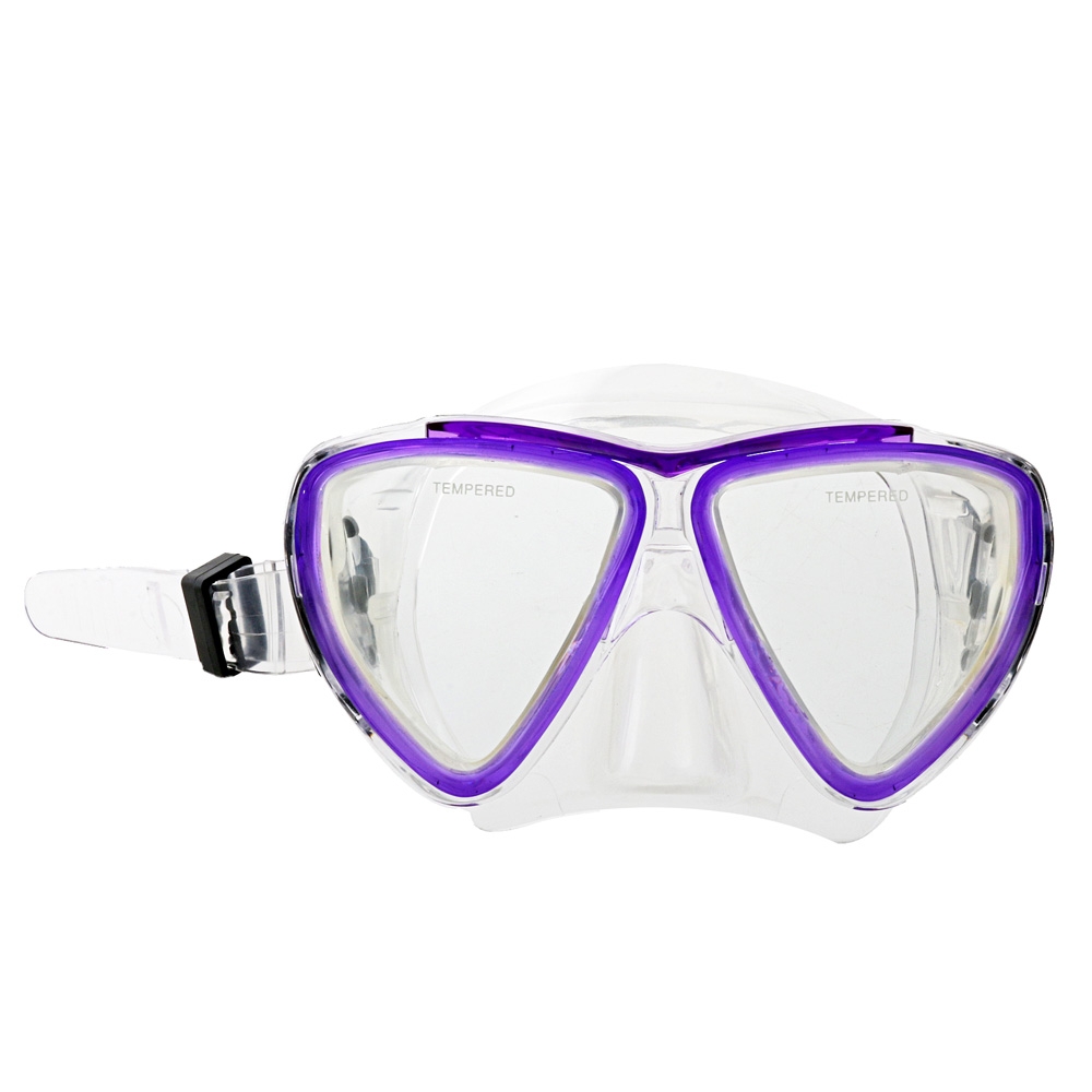 Mirage Turtle Junior Dive Mask and Snorkel Set Purple