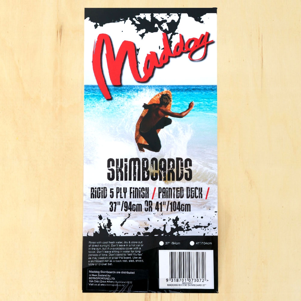 Maddog Skimboard Wedge 37in Yellow