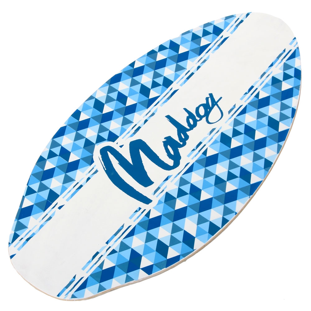 Maddog Skimboard Wedge 37in Blue White Stripe