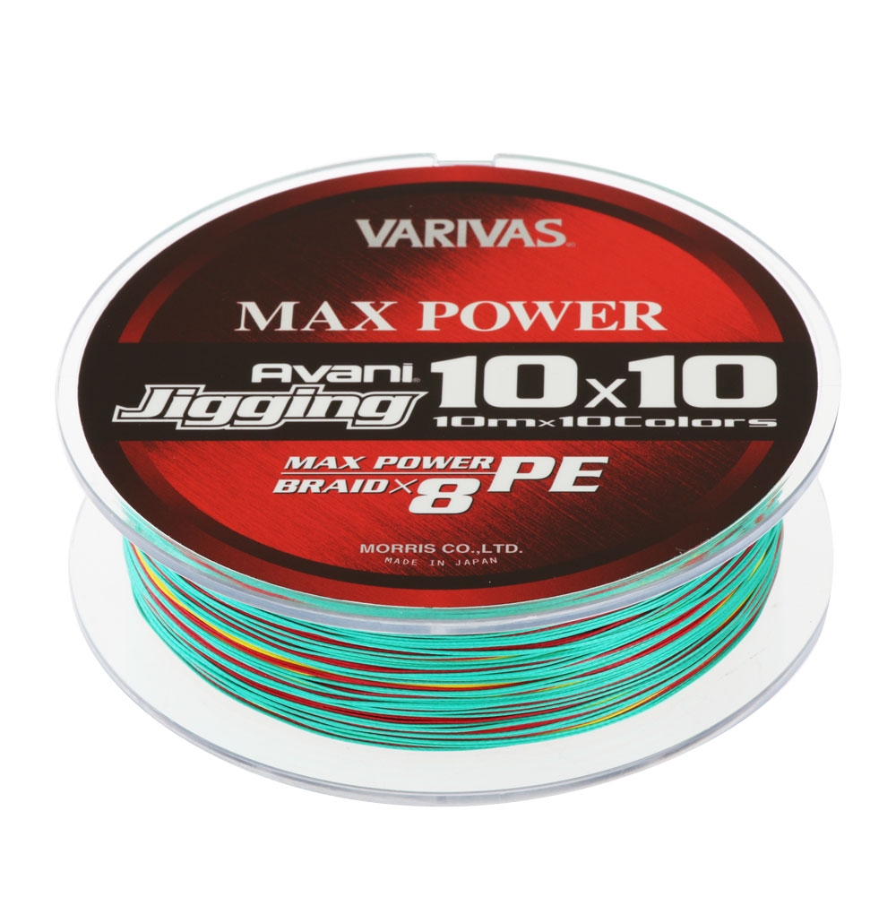 Varivas Avani Jigging 10x10 Max Power PE X8 Braid 300m