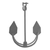 Kewene Galvanised Anchor 2.25kg for Boats up to 4m