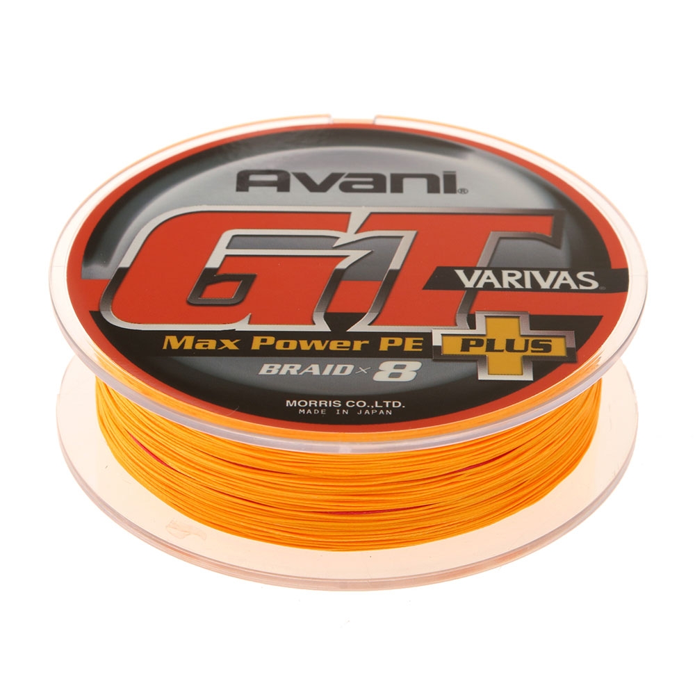 Varivas Avani GT Max Power x8 PE Plus Braid Hi-Vis Orange 300m PE6