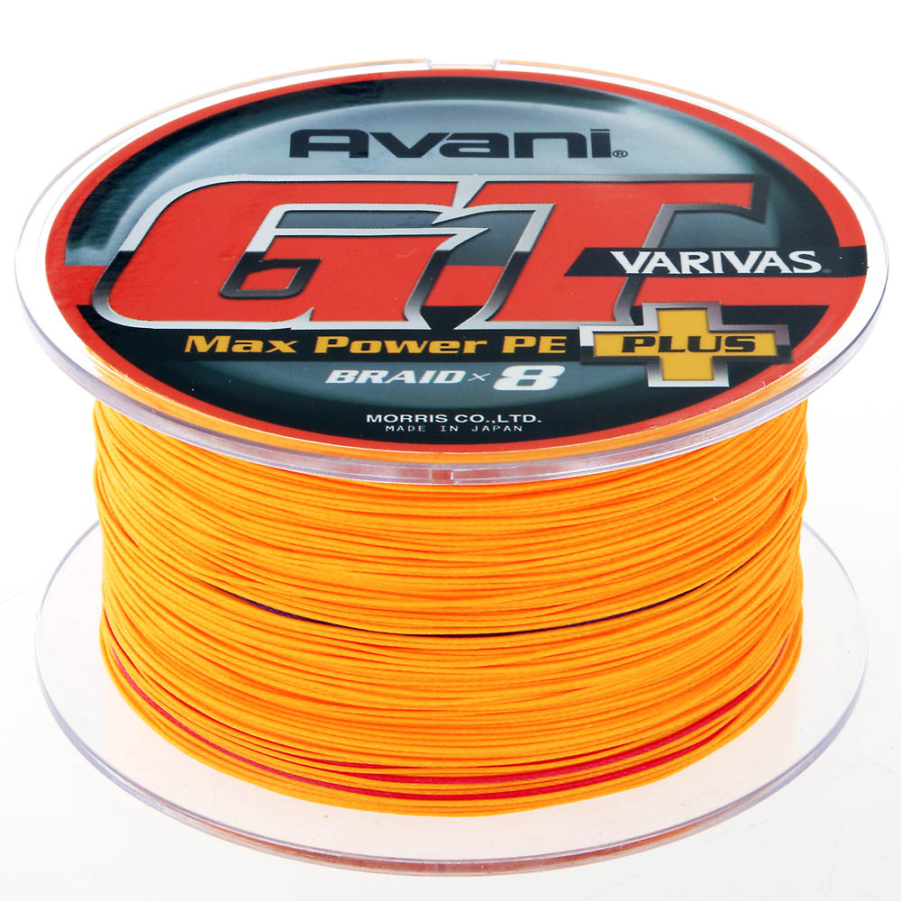 Varivas Avani GT Max Power x8 PE Plus Braid Hi-Vis Orange 300m PE12