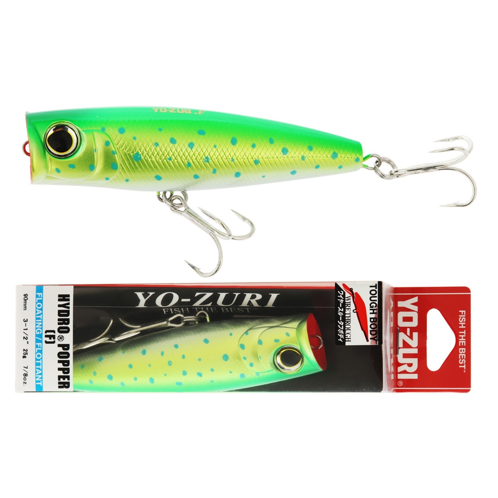 Yo-Zuri Hydro Popper Lure 90mm Dorado