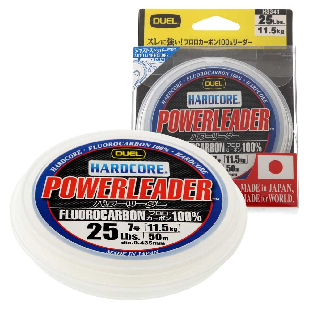 Yo-Zuri Duel Hardcore Powerleader Fluorocarbon 50m 25lb