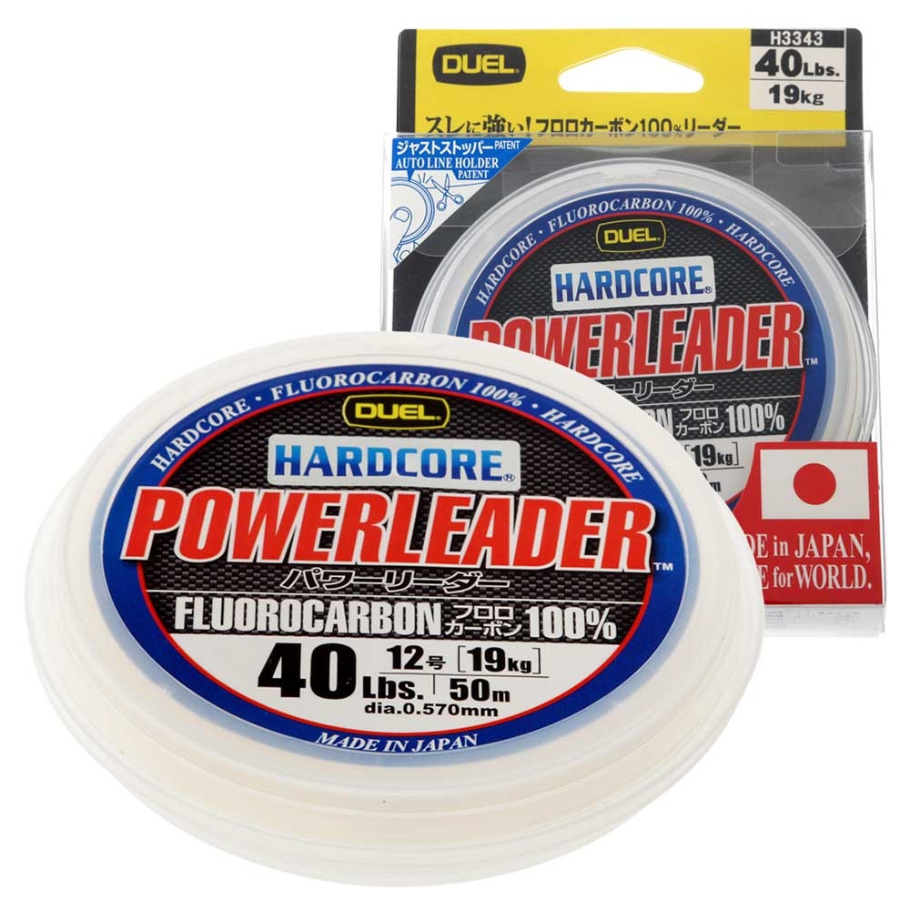 Yo-Zuri Duel Hardcore Powerleader Fluorocarbon 50m 40lb