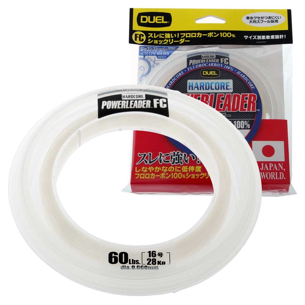 Yo-Zuri Duel Hardcore Powerleader Fluorocarbon 50m 60lb
