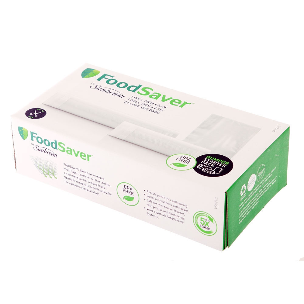 FoodSaver Starter Vacuum Sealer Value Pack