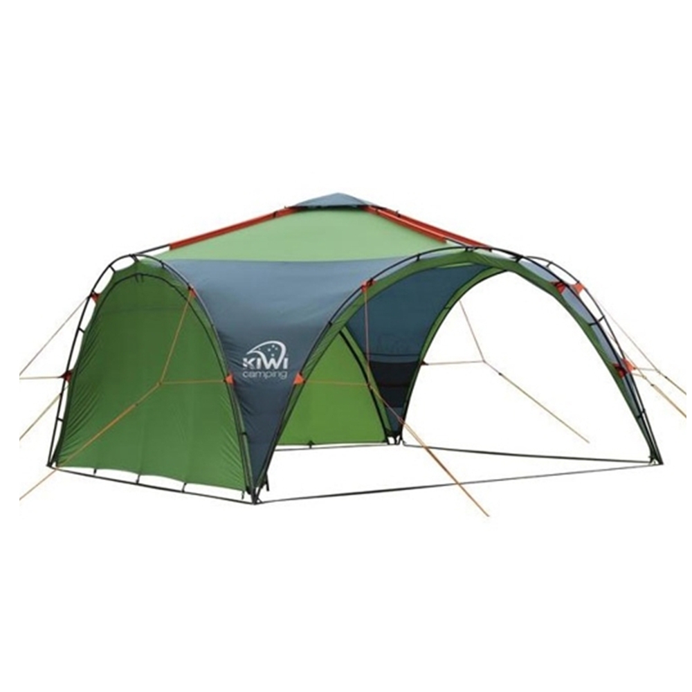 Kiwi Camping Savanna 3 Shelter with 2 Solid Curtains - Light use - brand new canopy