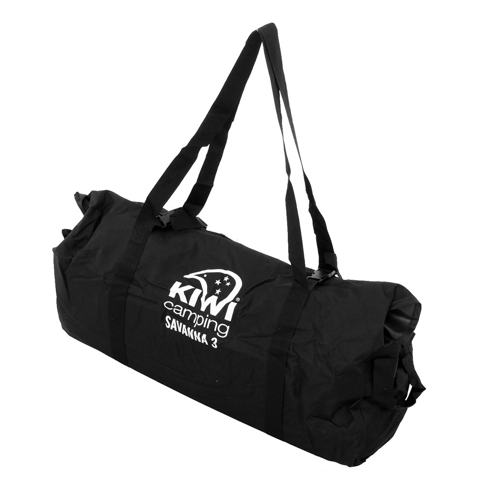 Kiwi Camping Savanna 3 Shelter with 2 Solid Curtains - Light use - brand new canopy