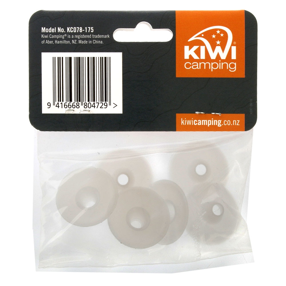 Kiwi Camping Pole Tip Hats 5-6mm Qty 6