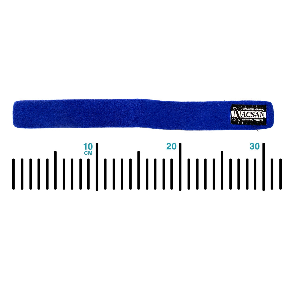 Neoprene Fishing Rod Straps 4-Pack Assorted Colours