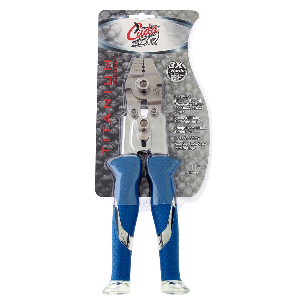 Cuda Titanium Bonded Crimper 11in