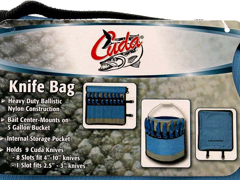 Cuda Nylon Knife Bag
