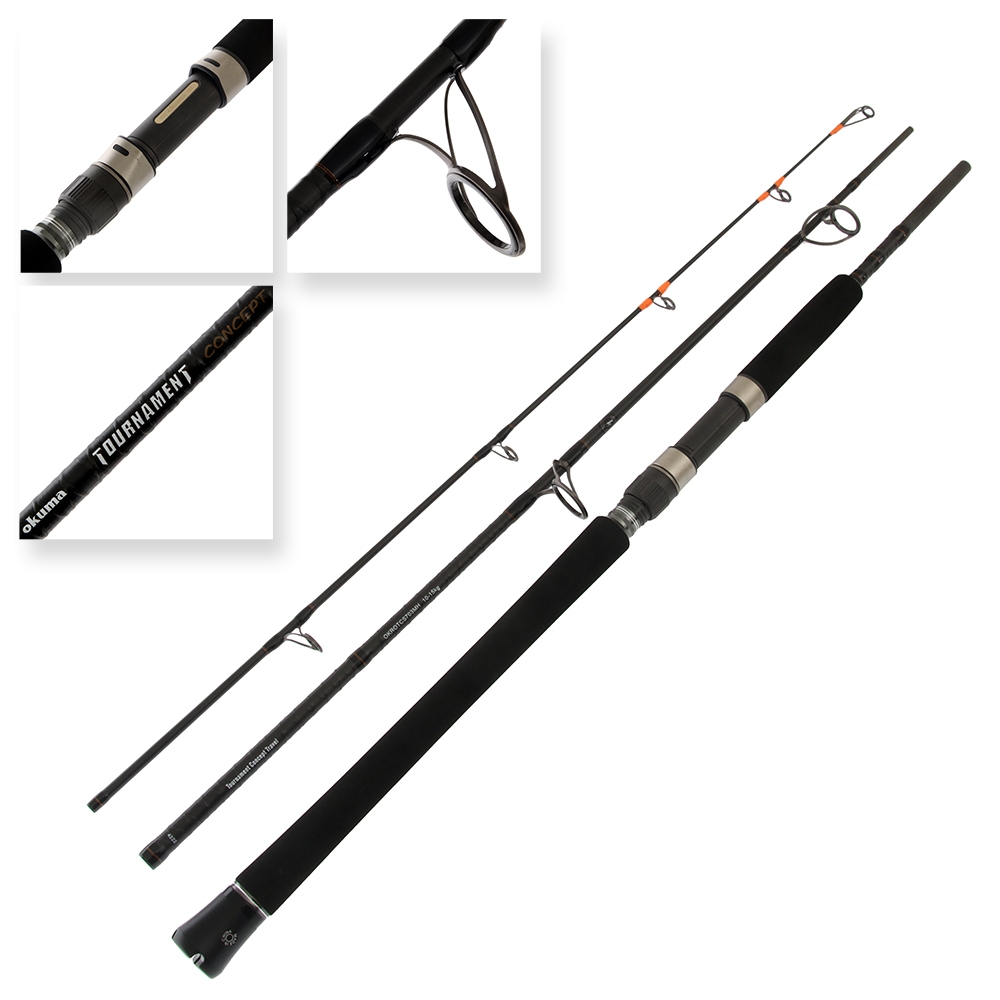 Okuma Tournament Concept Travel Rod 7ft 10-15kg 3pc