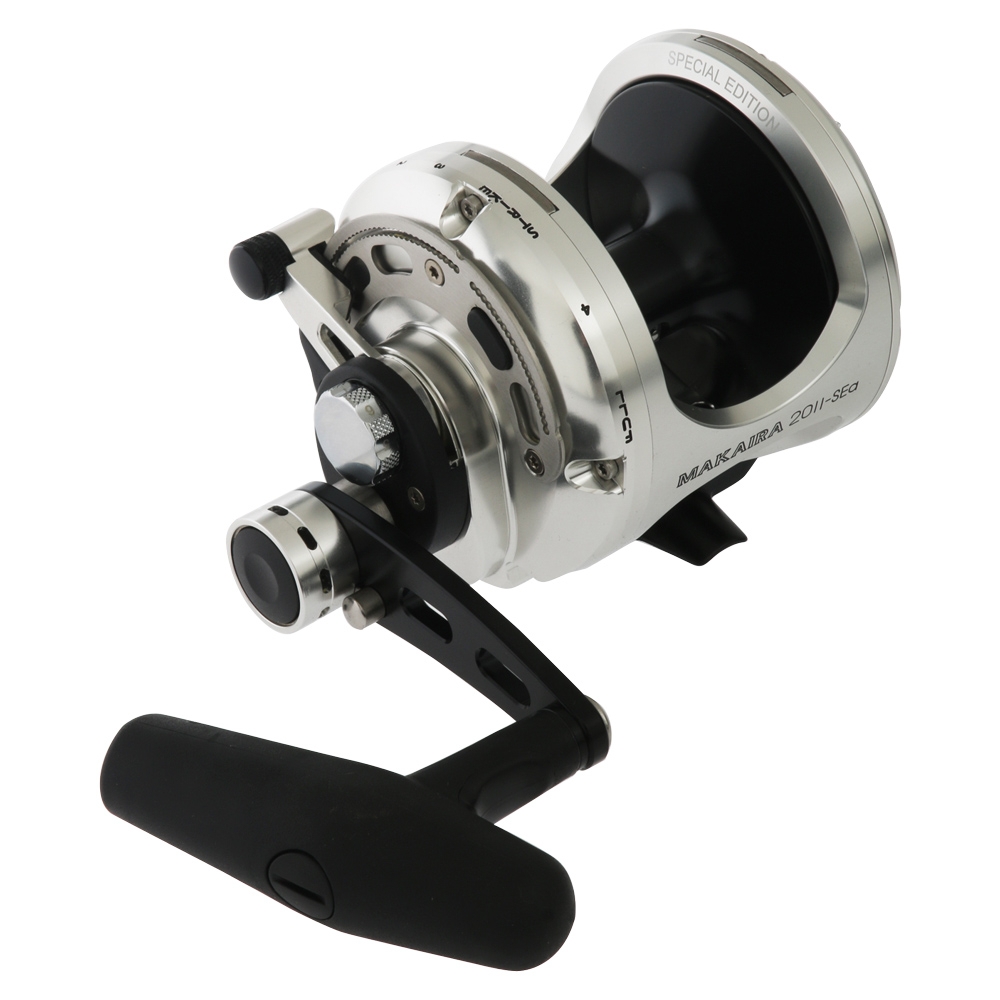 Okuma Makaira 20 Silver 2-Speed Terminator Tuna Jigging Combo 5ft 8in 100lb