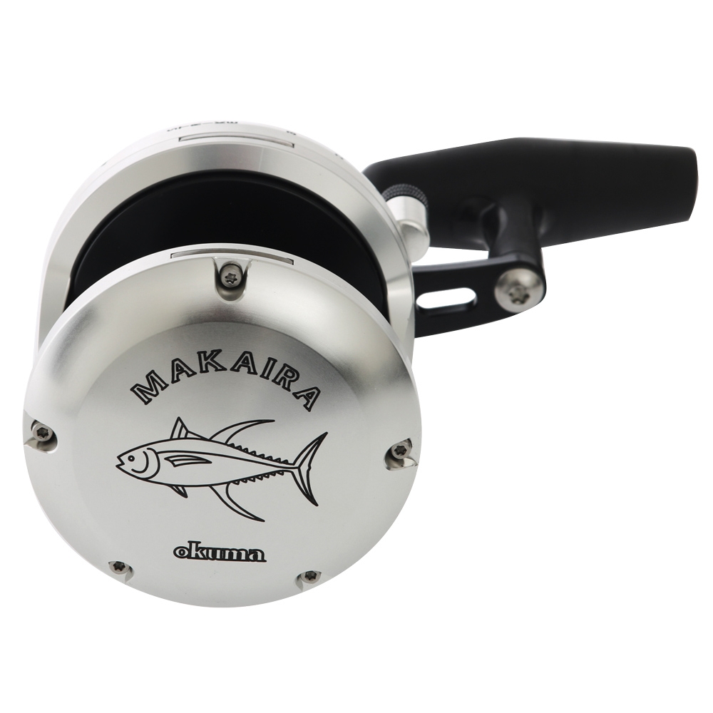 Okuma Makaira 20 Silver 2-Speed Terminator Tuna Jigging Combo 5ft 8in 100lb