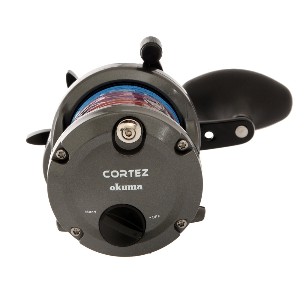 Okuma Cortez CZ-5CS Star Drag Overhead Reel with 30lb Braid