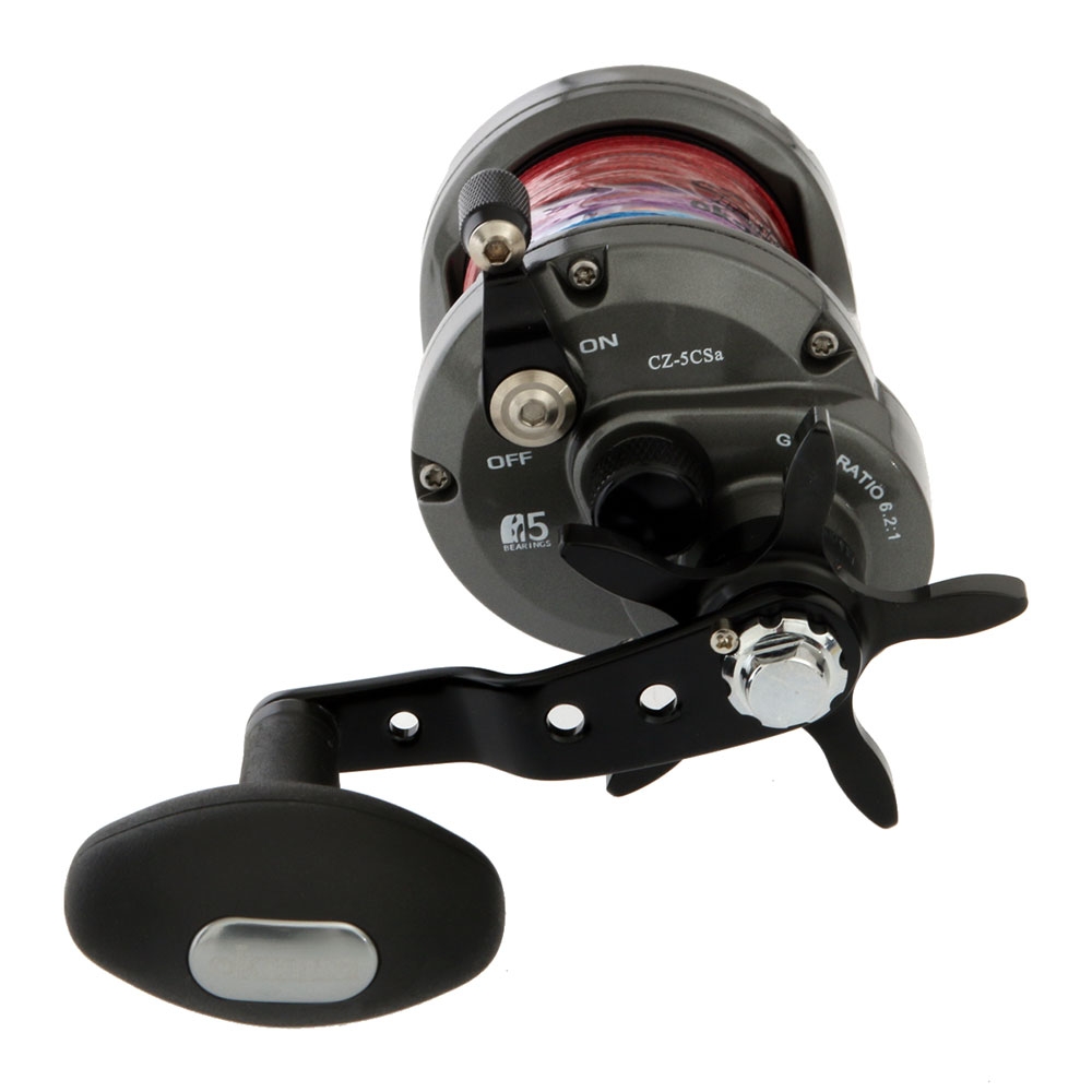 Okuma Cortez CZ-5CS Star Drag Overhead Reel with 30lb Braid