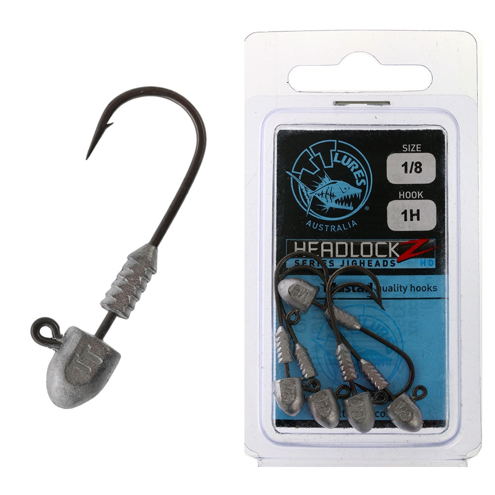 TT Lures HeadlockZ HD Jig Heads #1 1/8oz Qty 5