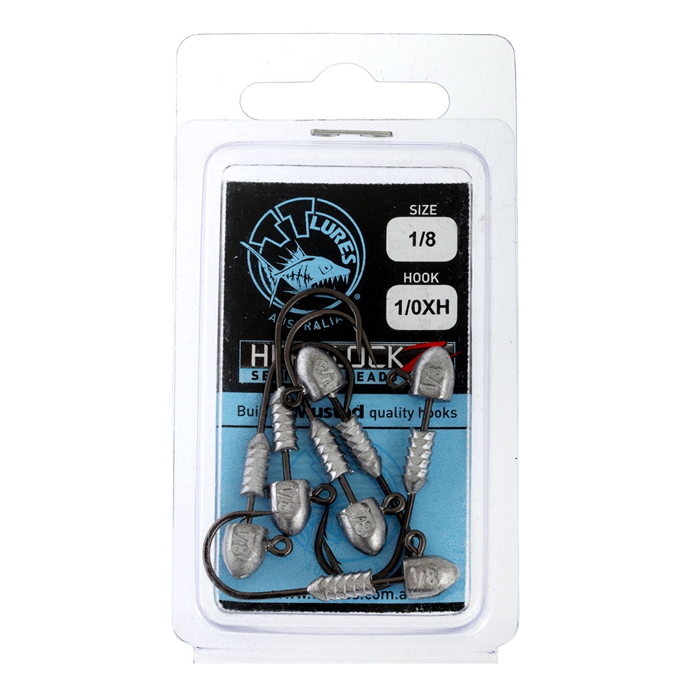 TT Lures HeadlockZ HD Jig Heads 1/0 1/8oz Qty 5