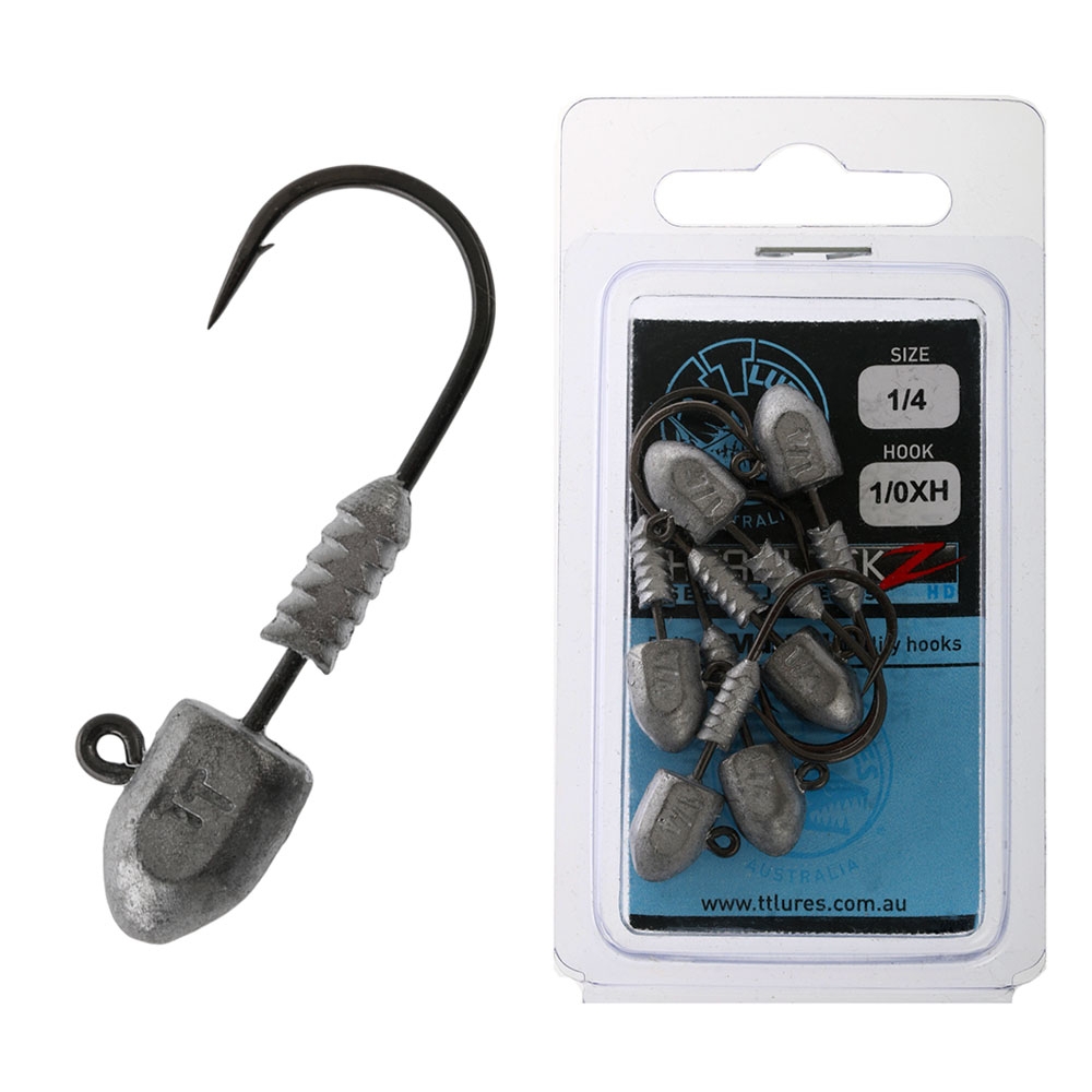 TT Lures HeadlockZ HD Jig Heads 1/0 1/4oz Qty 5