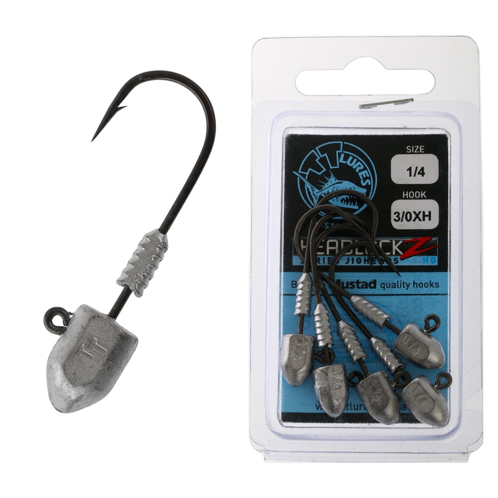 TT Lures HeadlockZ HD Jig Heads 3/0 1/4oz Qty 4